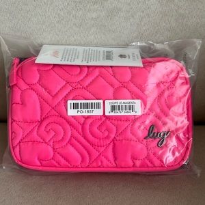 NWT Lug Coupe LE Convertible Crossbody Bag in Magenta